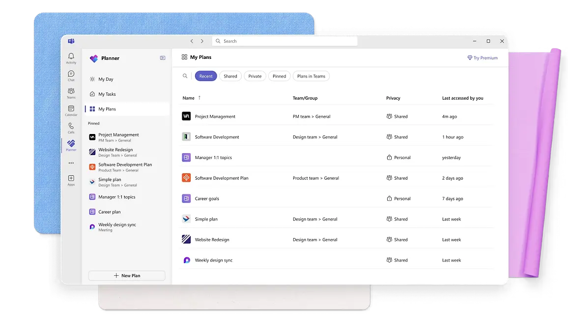 Example Planner View
