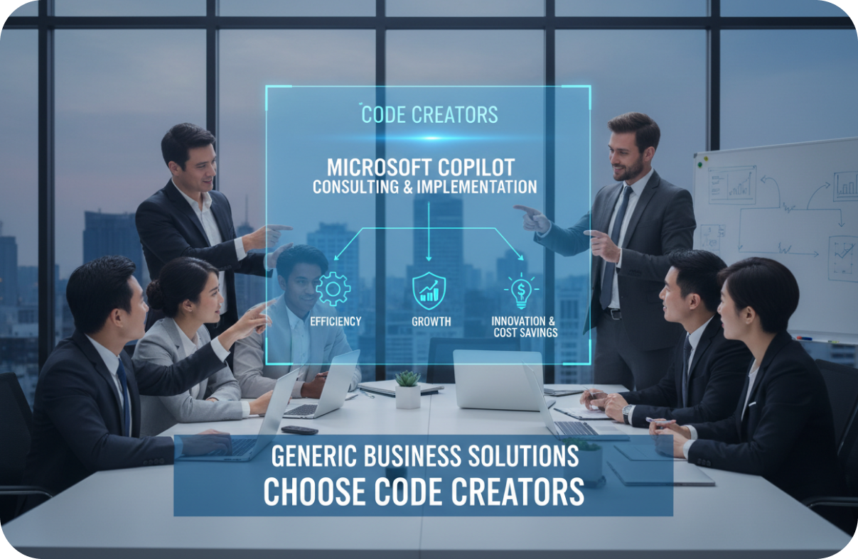 Why Businesses Choose Code Creators for Copilot Why Businesses Choose Code Creators for Copilot